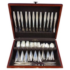 Diamond by Reed and Barton Sterling Silver Flatware Set 24 Service 98 Pieces