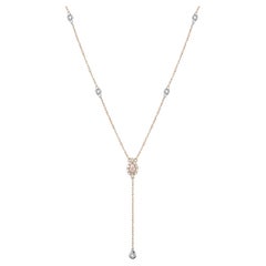 Diamond by the Yard Necklace in 18 Karat Gold