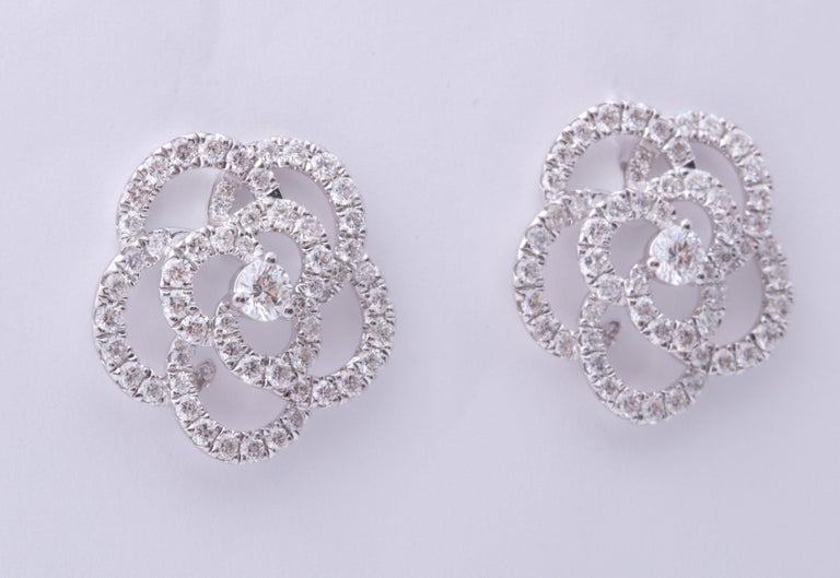Camelia Baby Earrings in Green main image 0