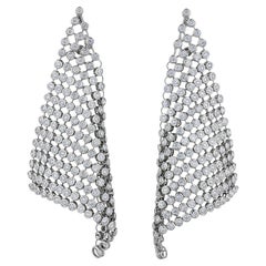 Pendientes Cascada de Diamantes, 4,71 Quilates