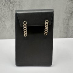Diamond Chain Link Earrings 10K Yellow Gold 0.25ctw GH SI New