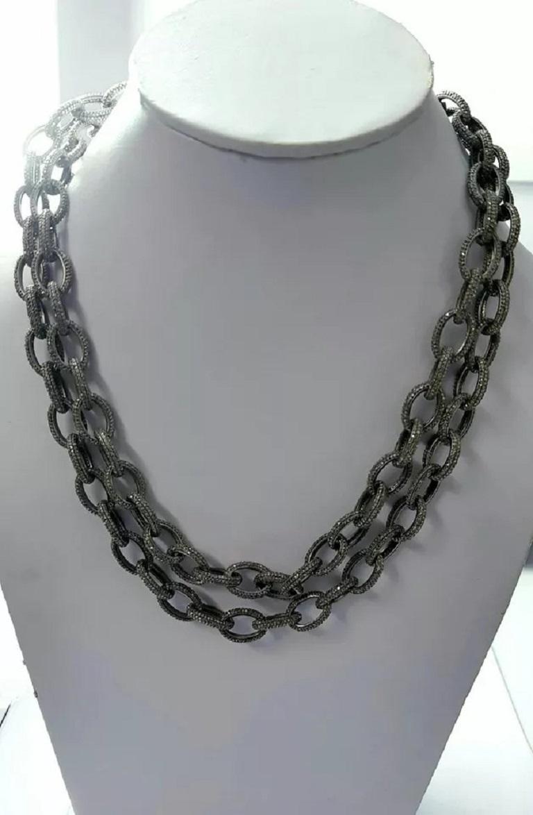 36 inch silver chain