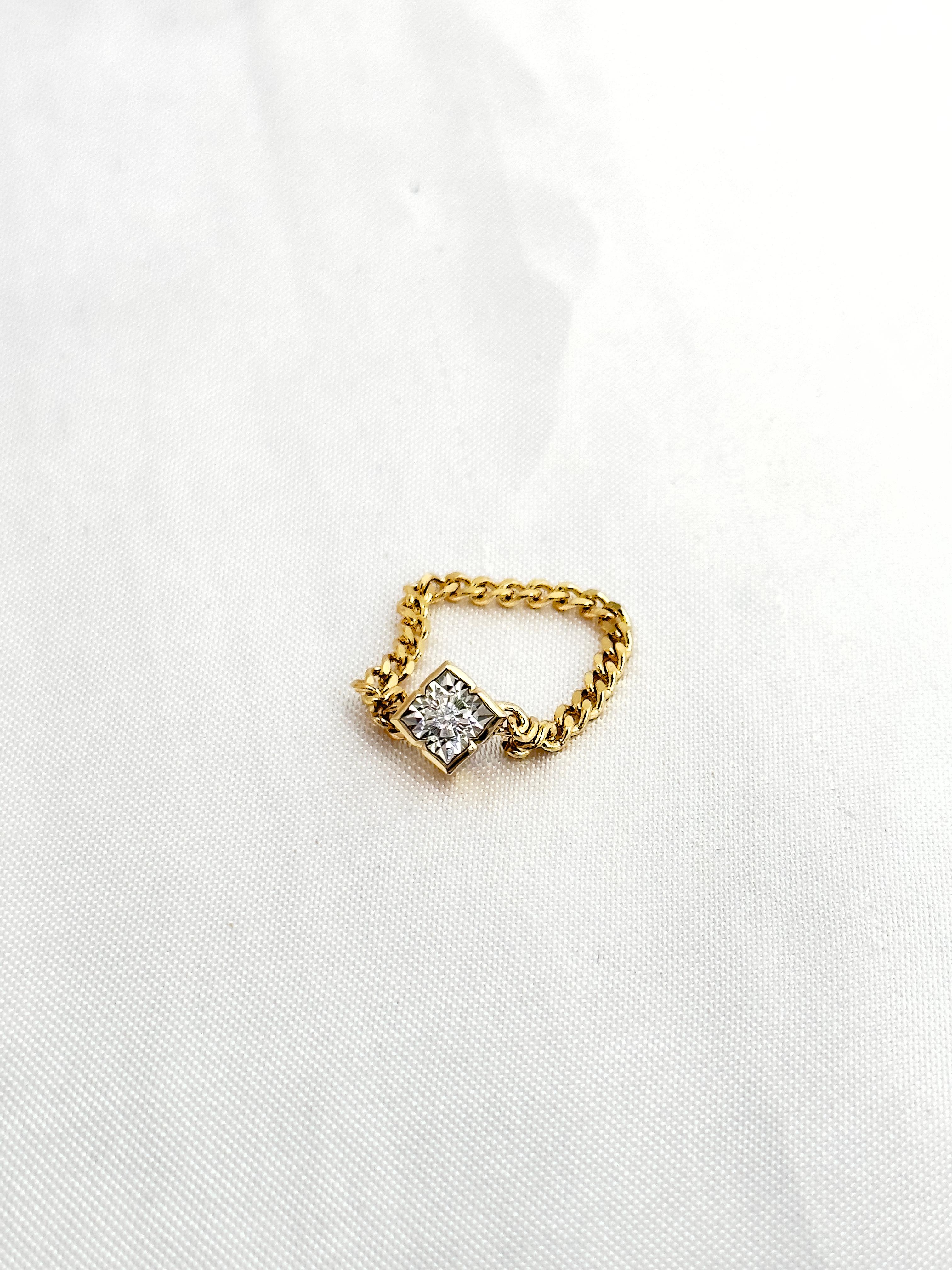 gold chain to hold wedding ring