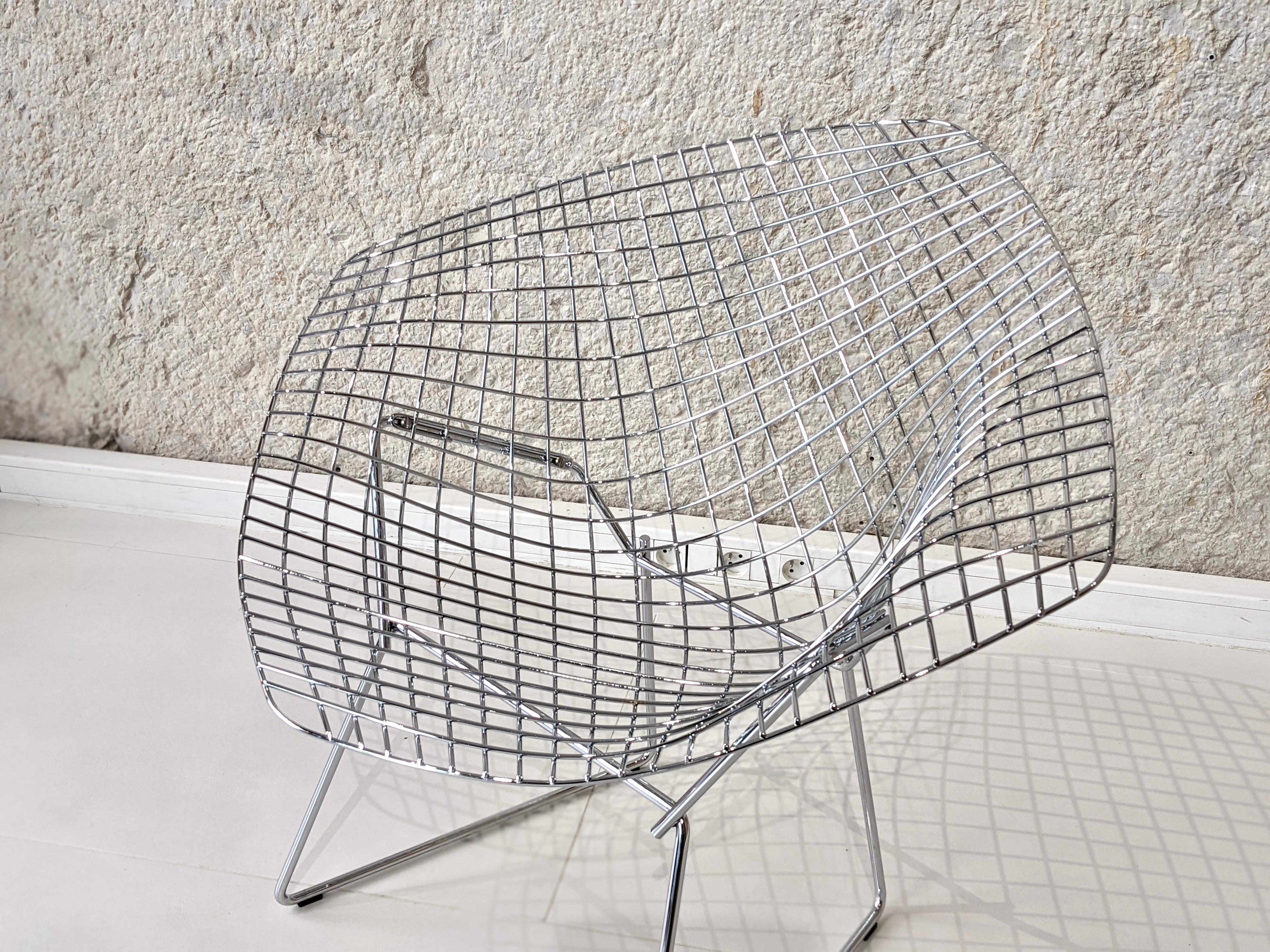 Mid-Century Modern Diamond Chair by Harry Bertoia for Knoll