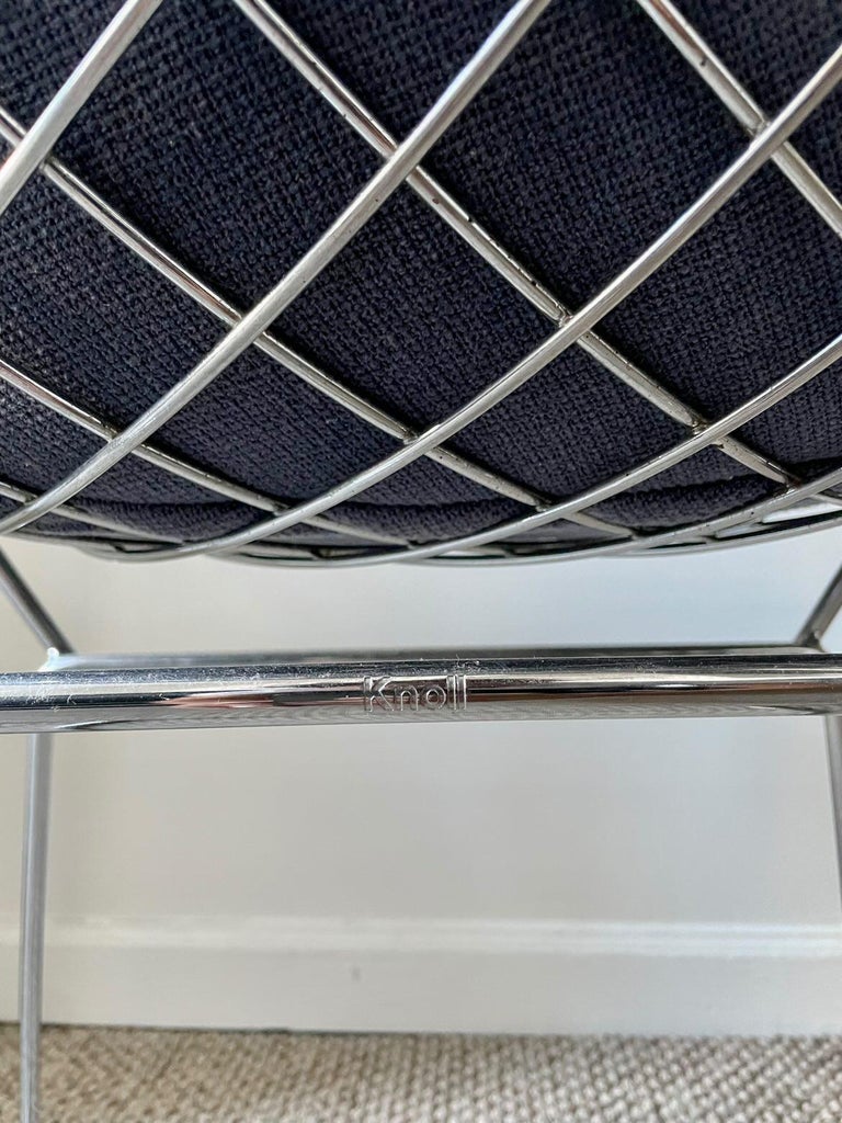 Diamond Chair Full Cover, Harry Bertoia for Knoll For Sale at 1stDibs