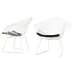 Diamond Chairs by Harry Bertoia for Knoll, 1970s, Set of 2