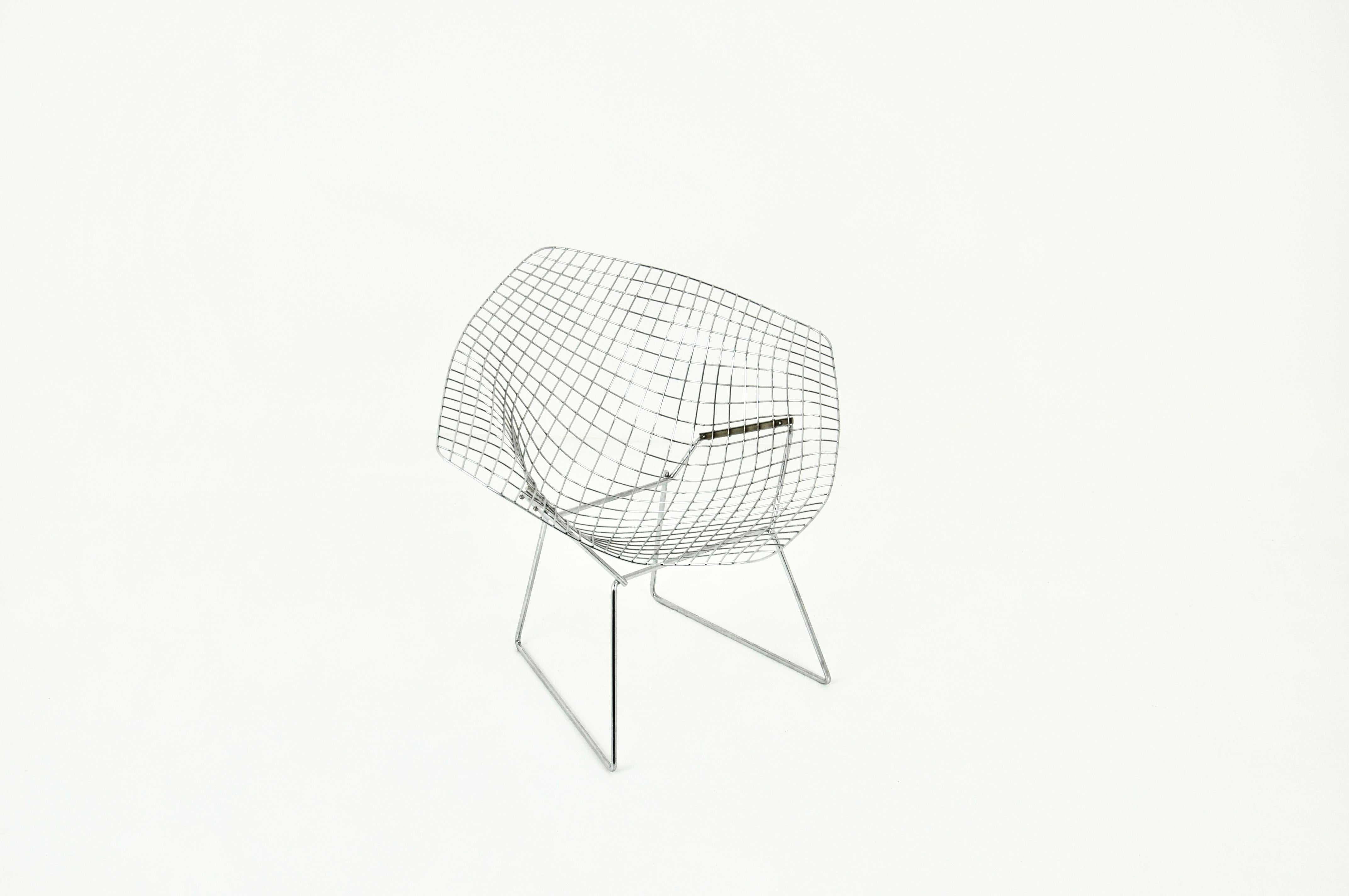 Mid-Century Modern Diamond Chairs by Harry Bertoia for Knoll, 1980s