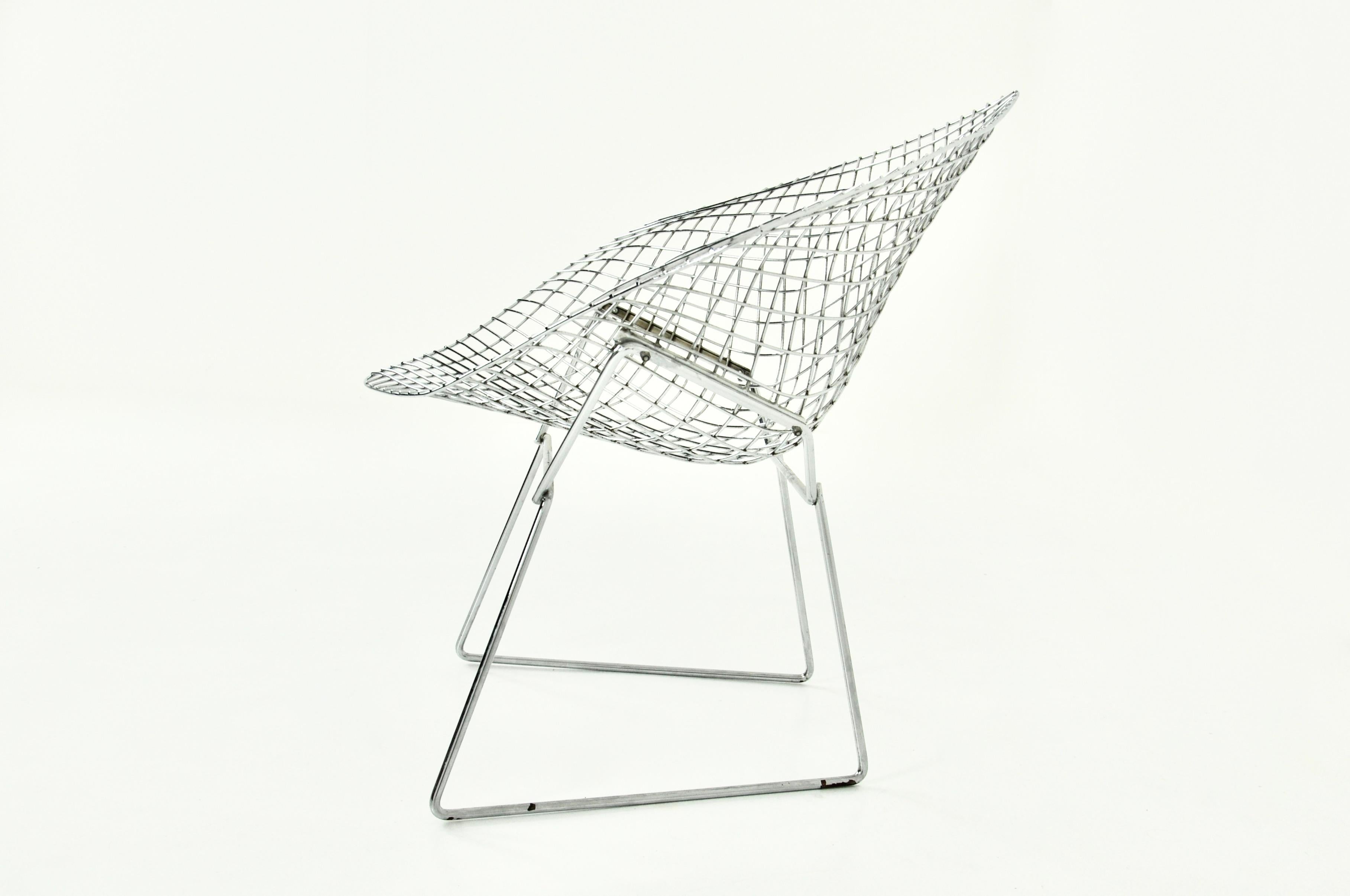 Diamond Chairs by Harry Bertoia for Knoll, 1980s In Good Condition In bruxelles, BE