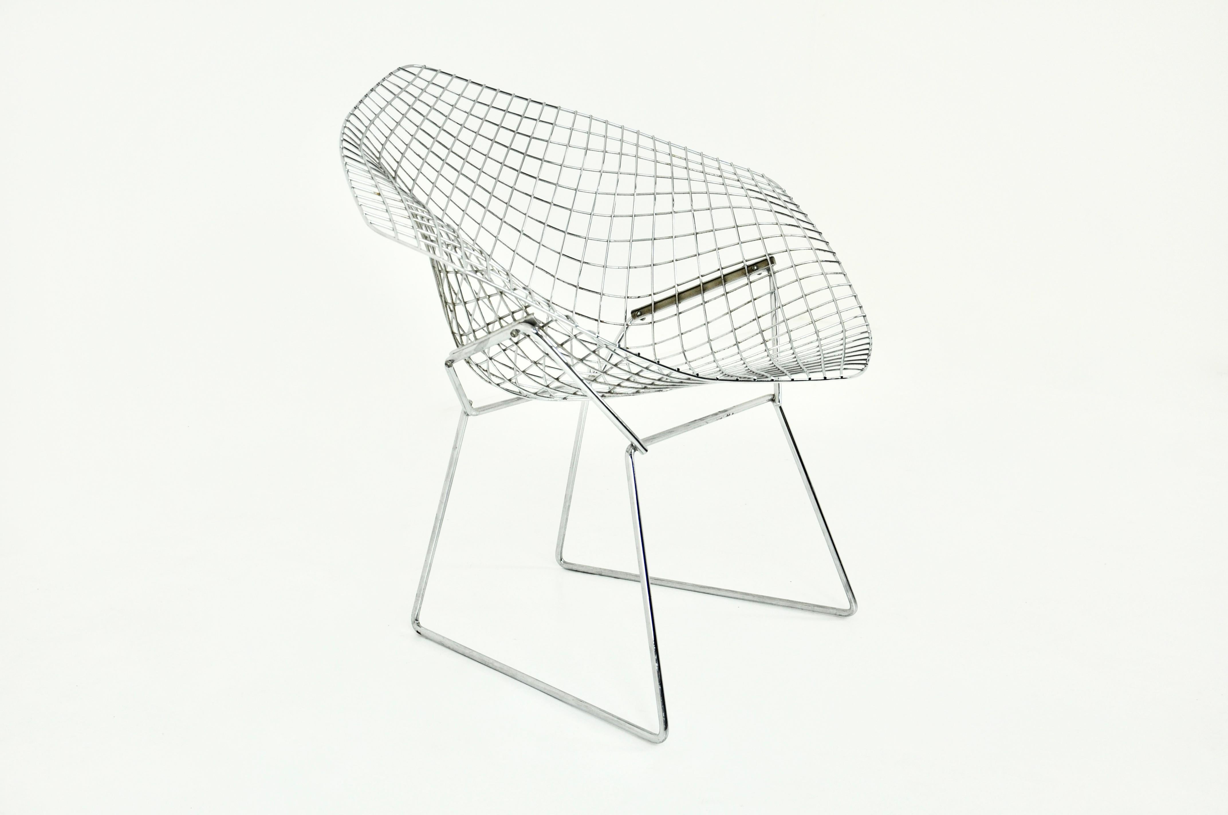 Diamond Chairs by Harry Bertoia for Knoll, 1980s 1