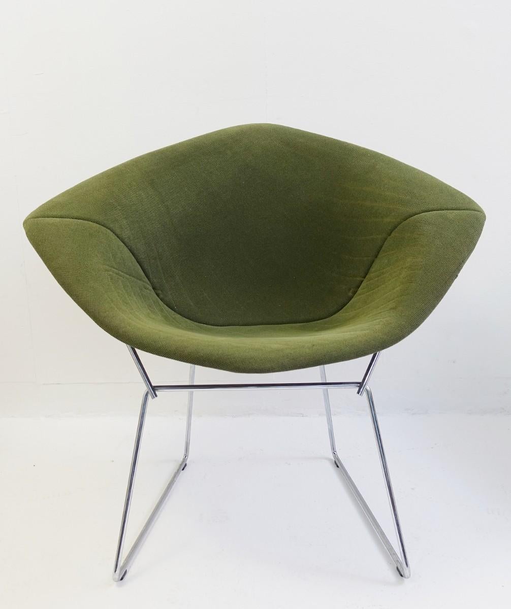 Diamond chairs by Harry Bertoia for Knoll International, 6 available
Sold par piece 1200€.
 