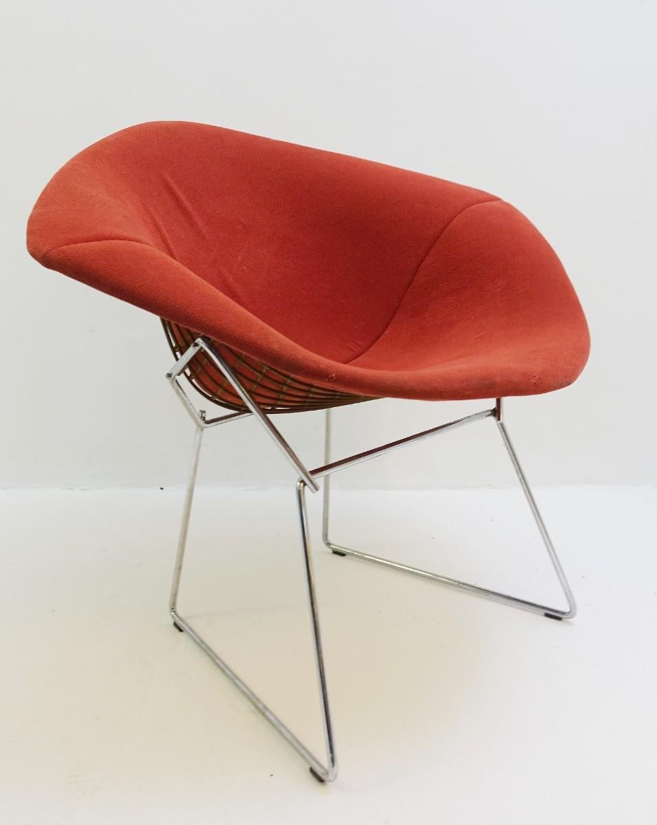 European Diamond Chairs by Harry Bertoia for Knoll International For Sale