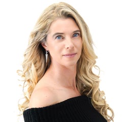 Orecchini a lampadario con diamanti di Spark Creations