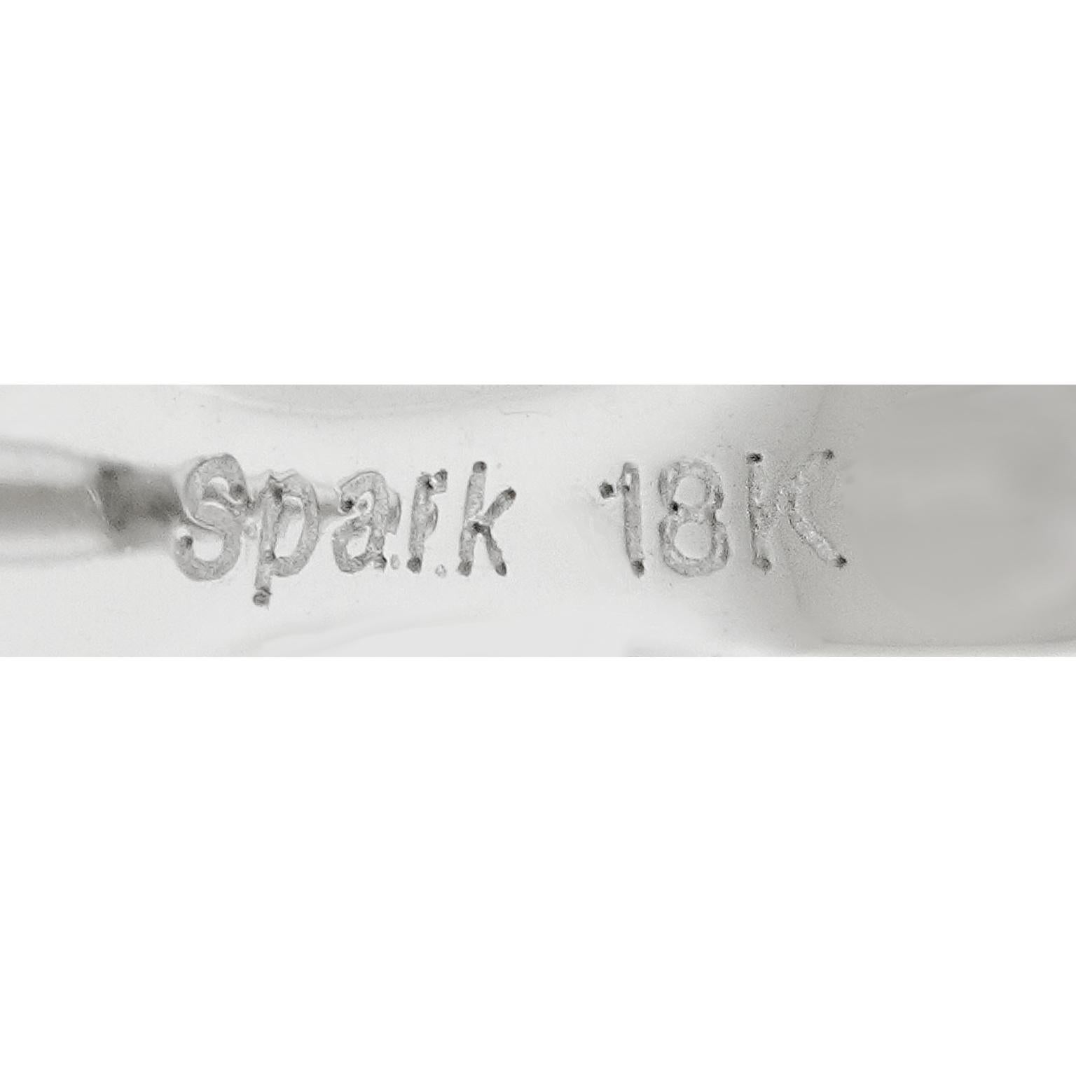 Women's or Men's Diamond Chandelier Earrings by Spark Creations For Sale