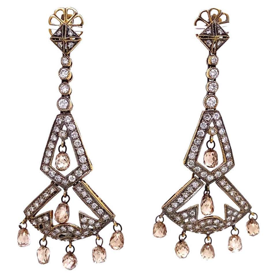 Diamond Chandelier Earrings For Sale at 1stDibs | chandelier diamond ...