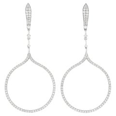 Diamant-Chandelier-Ohrringe