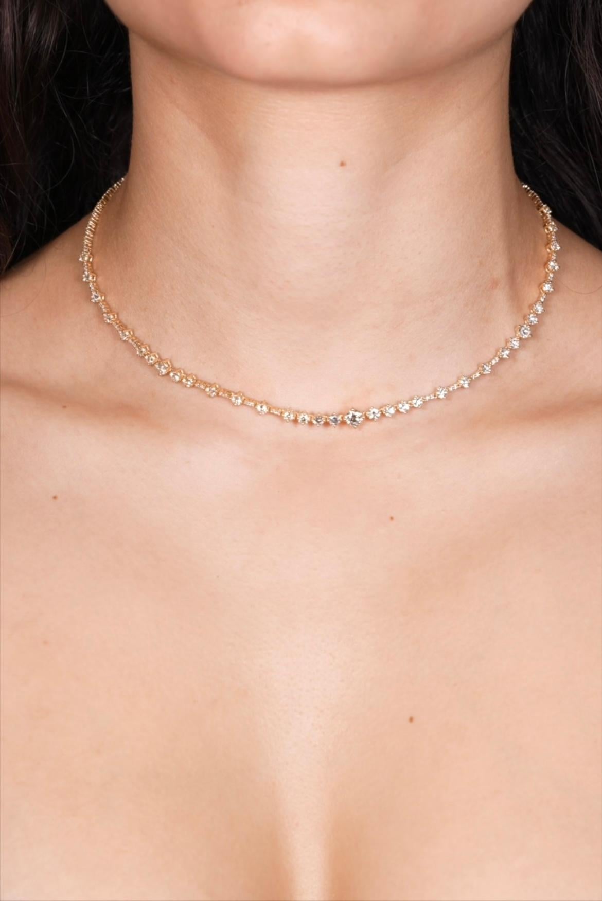 diamond choker necklace price