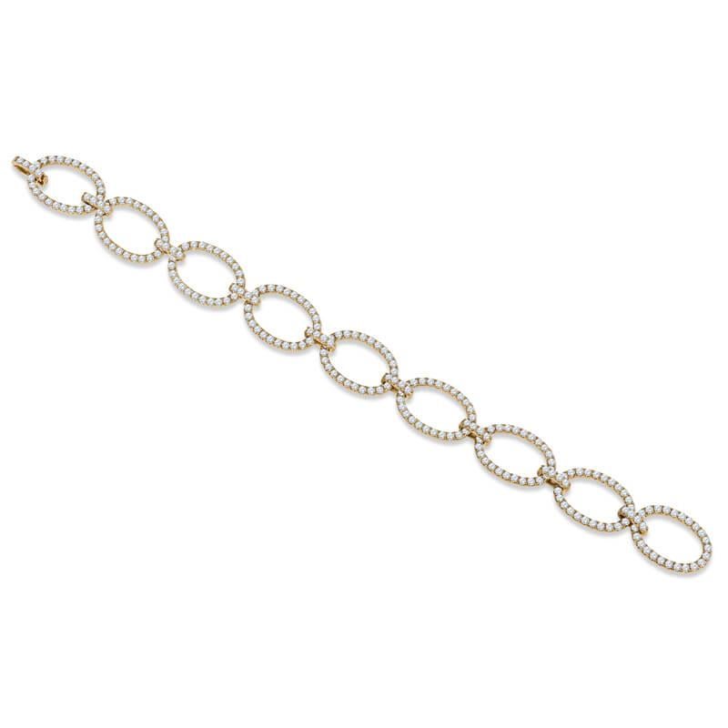 linked circle bracelet