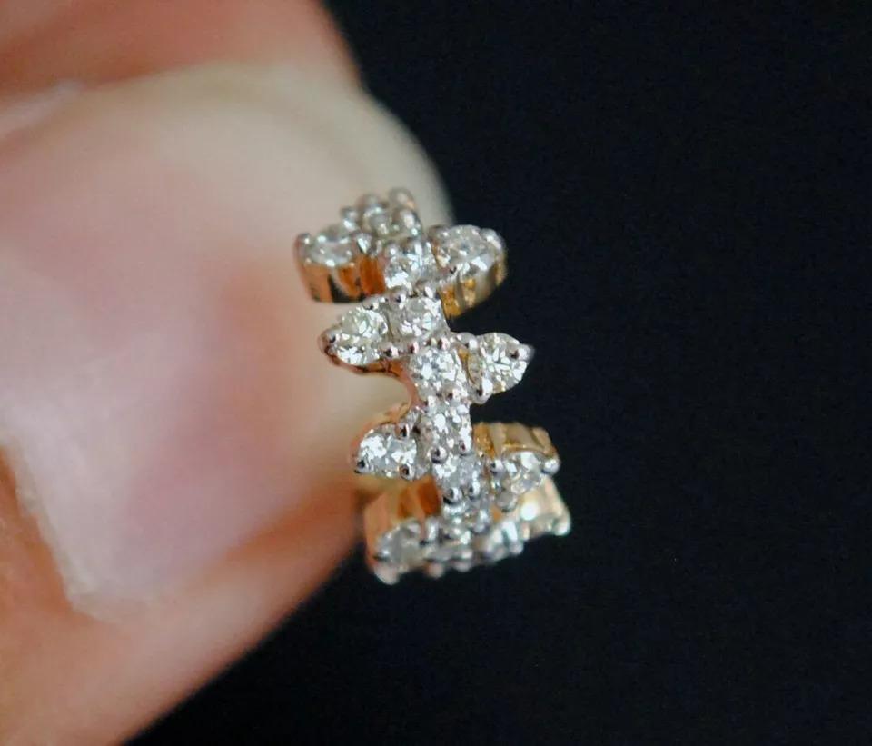men's diamond nose ring