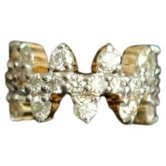 Diamond Clicker Hoop Nose Ring 14k Solid Gold Diamond Huggie Earring Gift 1 pc