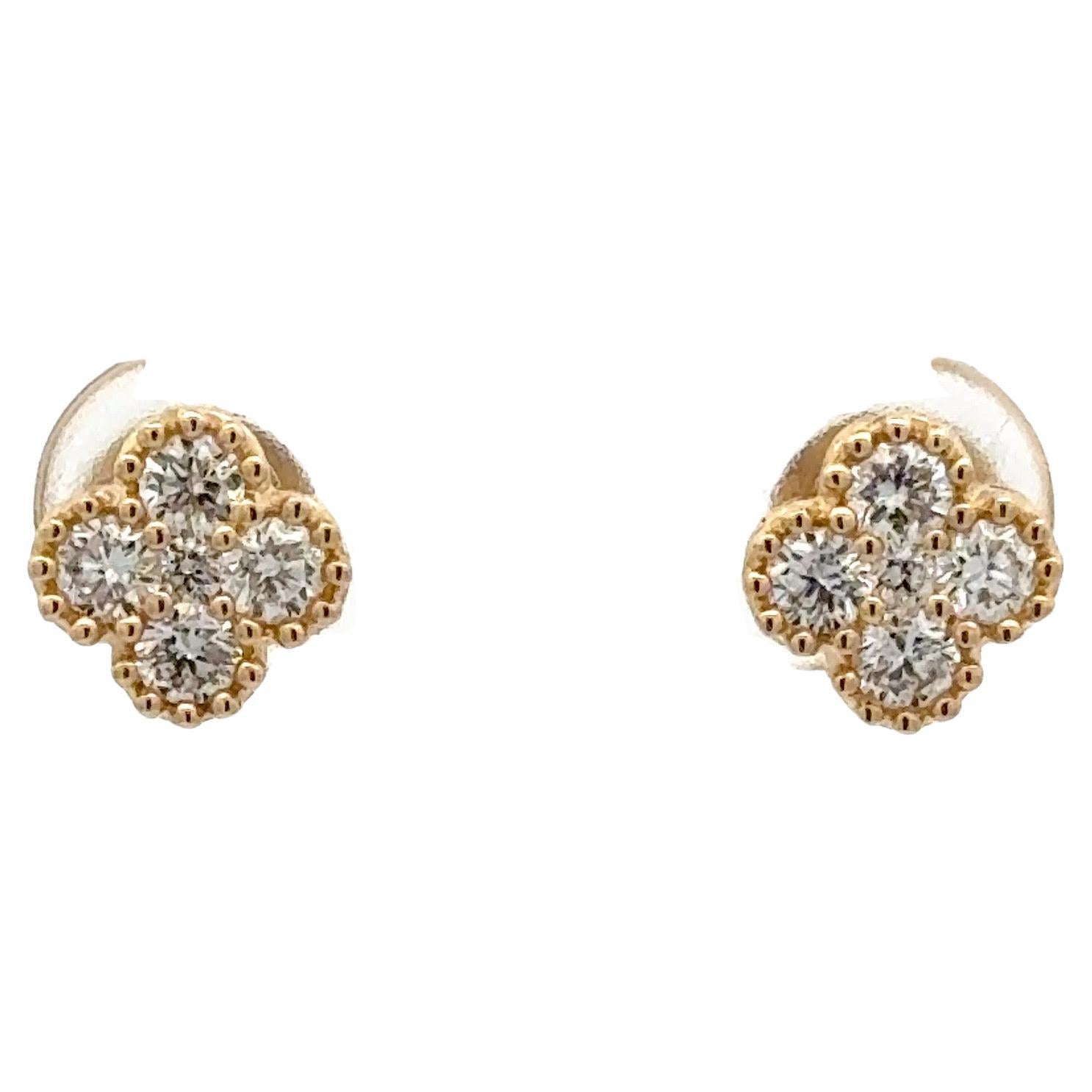 Harbor Diamonds Stud Earrings