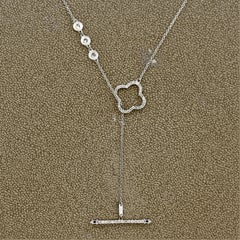 Diamond Clover Gold “Diamonds by the Yard” Necklace