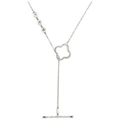 Diamond Clover Gold “Diamonds by the Yard” Necklace