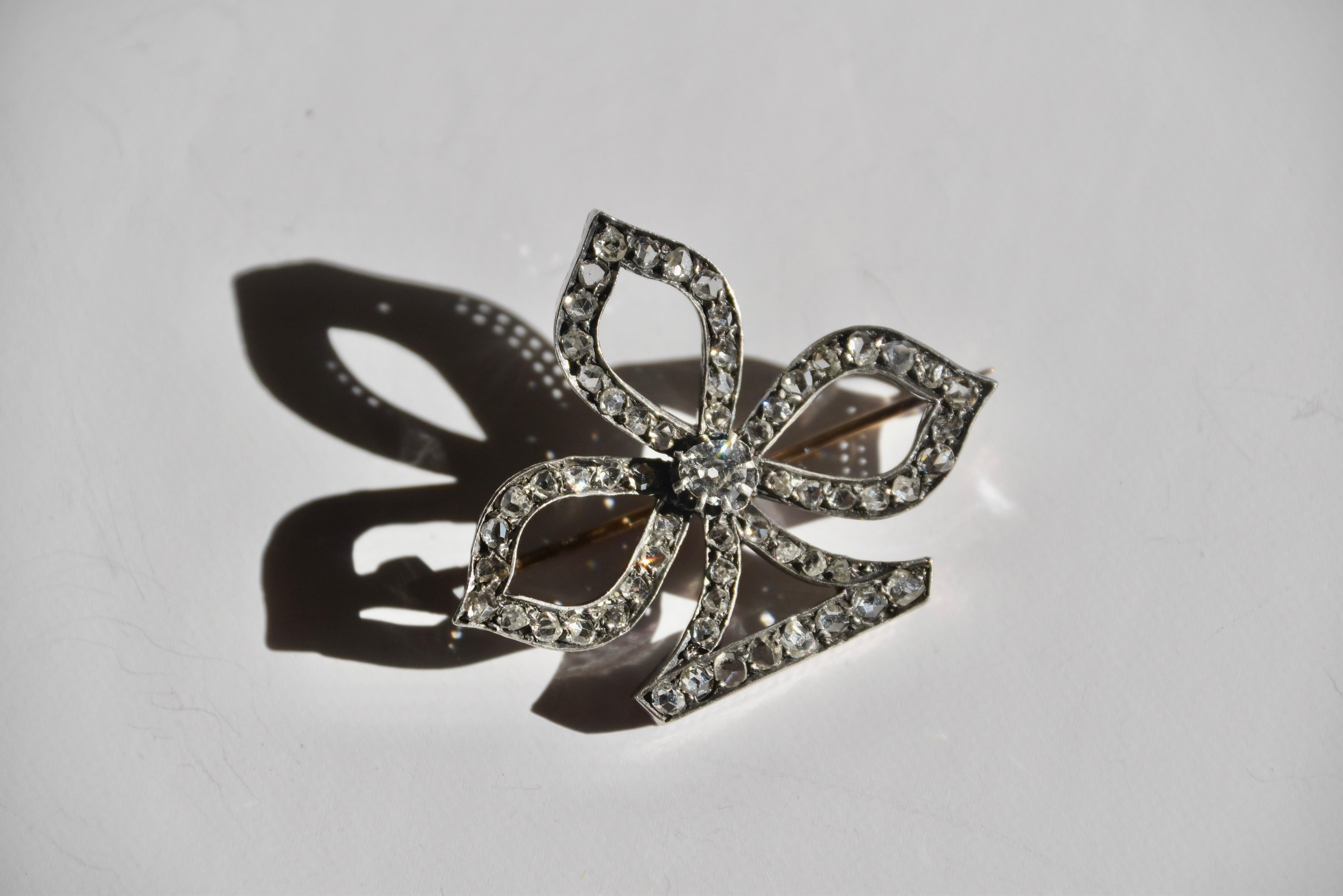 Broche Diamond Club, fin du 19e siècle en vente 5