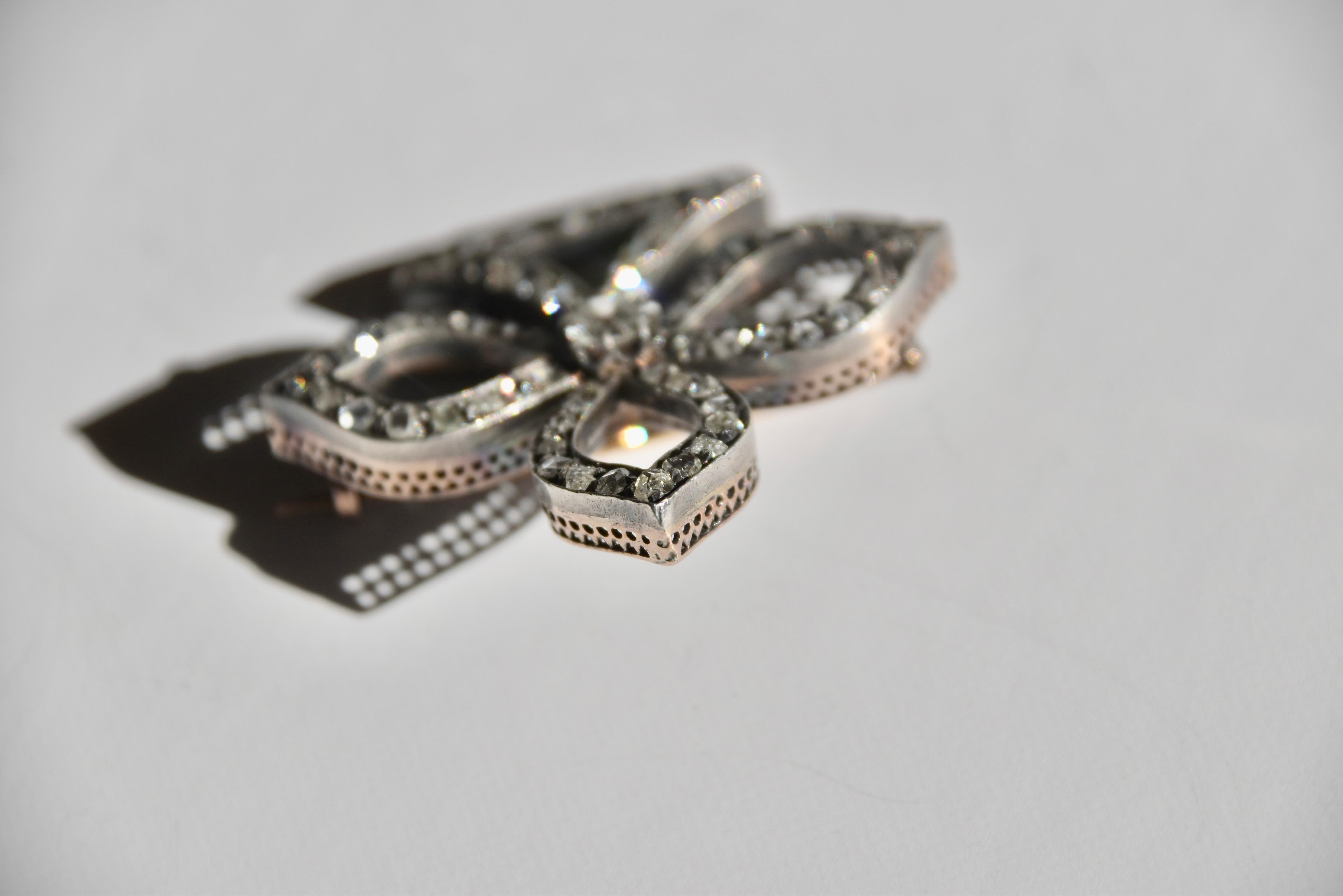 Broche Diamond Club, fin du 19e siècle en vente 3