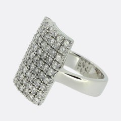 Diamond Cluster Dress Ring
