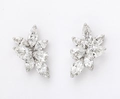 Diamond Cluster Earring