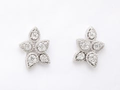 Diamond Cluster Earrings
