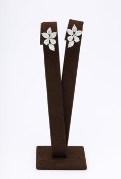 Diamond Cluster Earrings