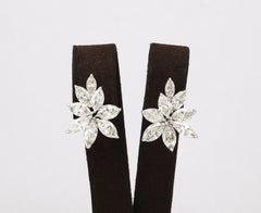 Diamond Cluster Earrings