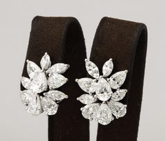 Diamond Cluster Earrings