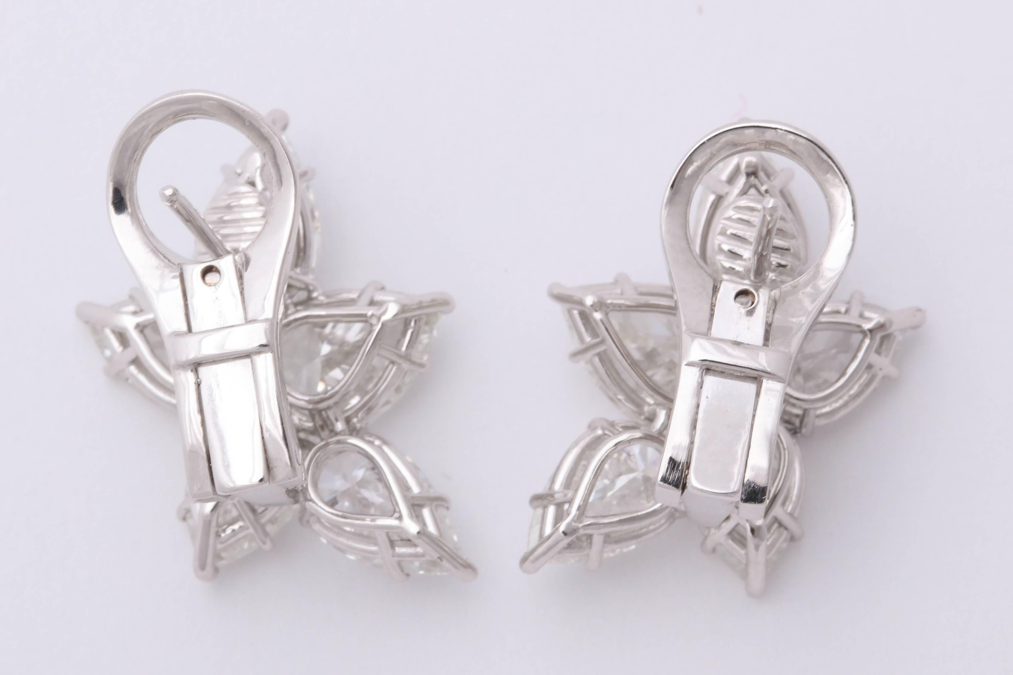Diamond Cluster Earrings 2