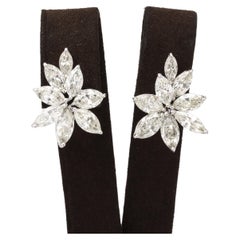 Diamond Cluster Earrings