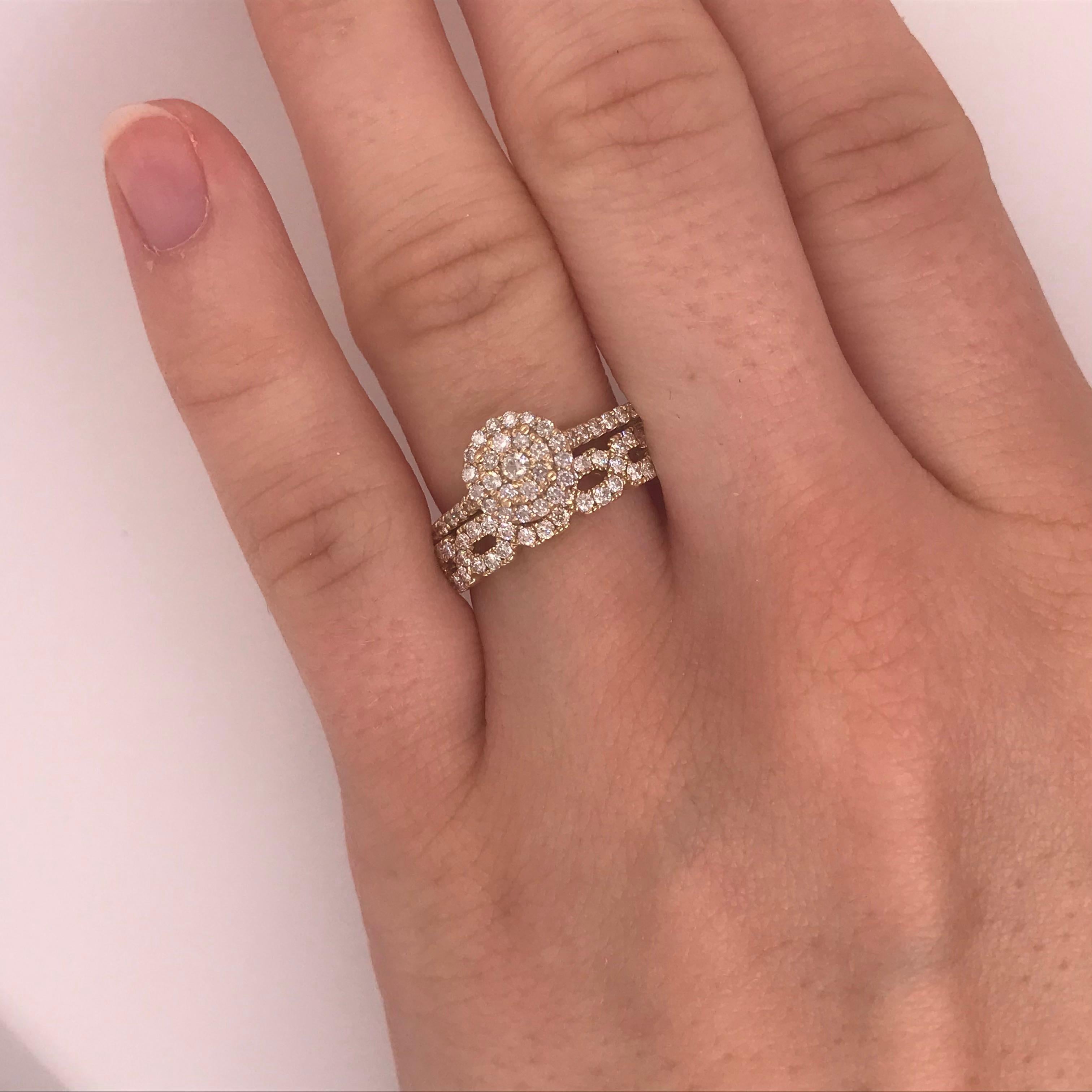 how much is a 1 carat diamond cluster ring worth