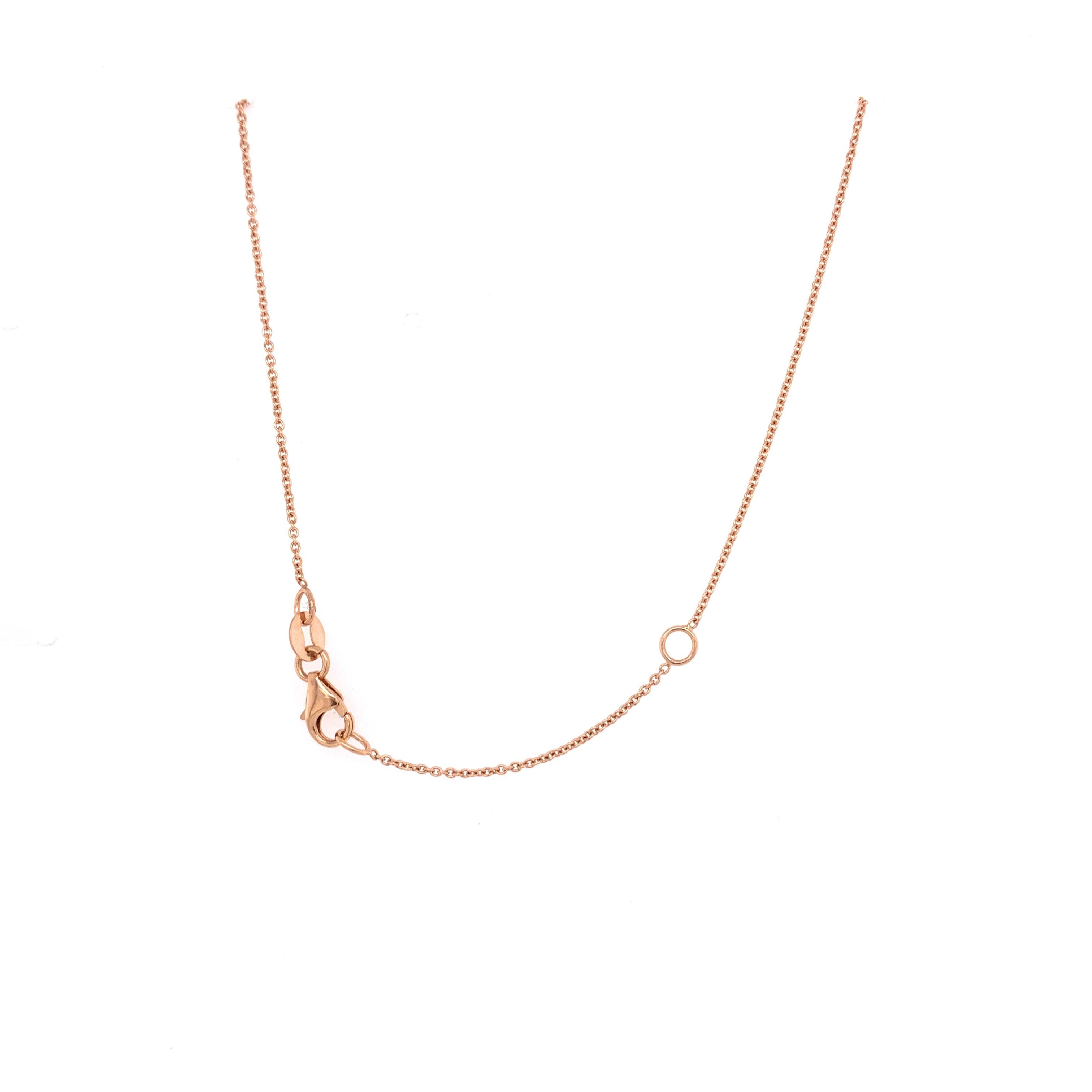 Diamond Cluster/Pavee Pendant Necklace In New Condition In Miami, FL