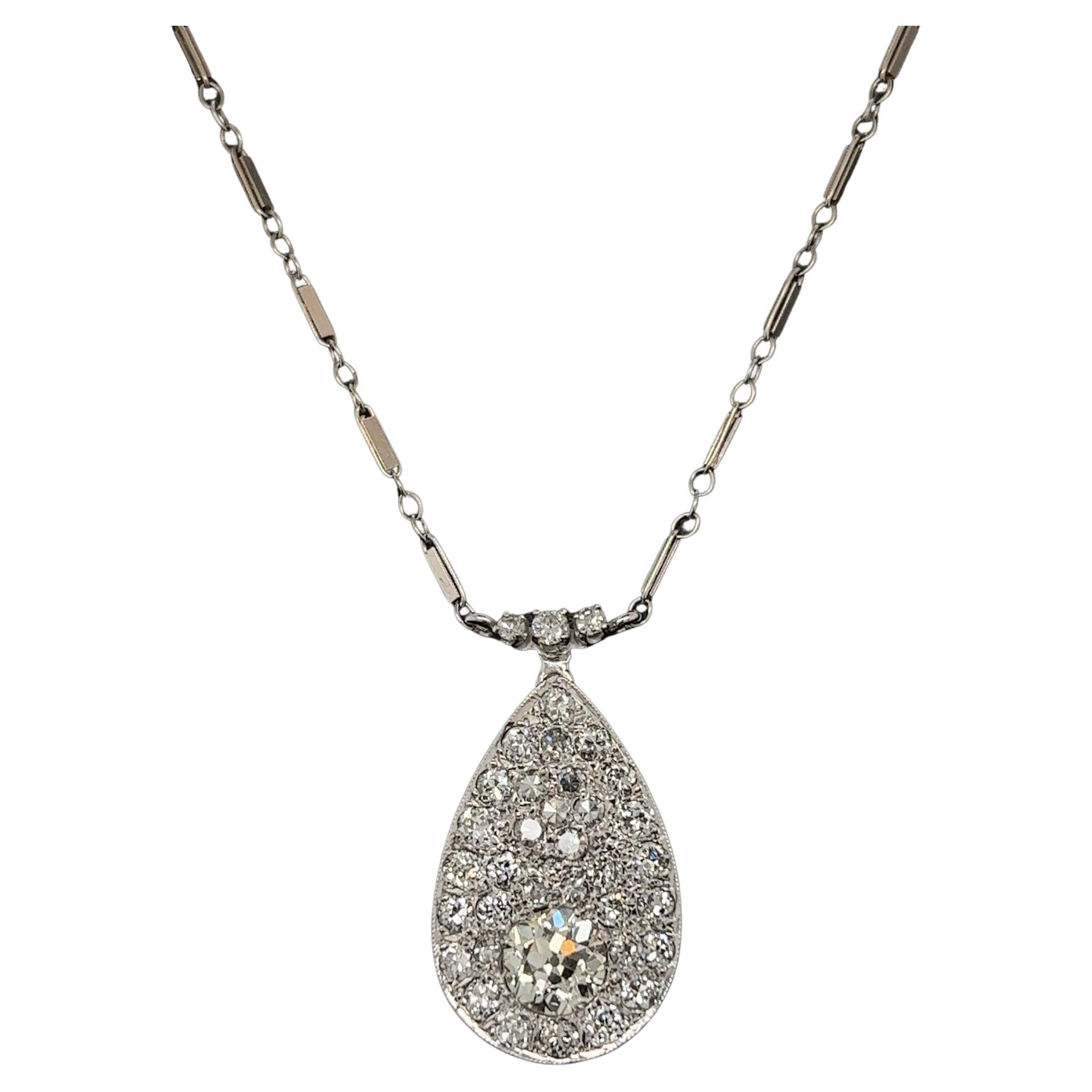 Antonini Diamond Pendant 18 Karat Gold Circle Dome Estate Fine Jewelry ...