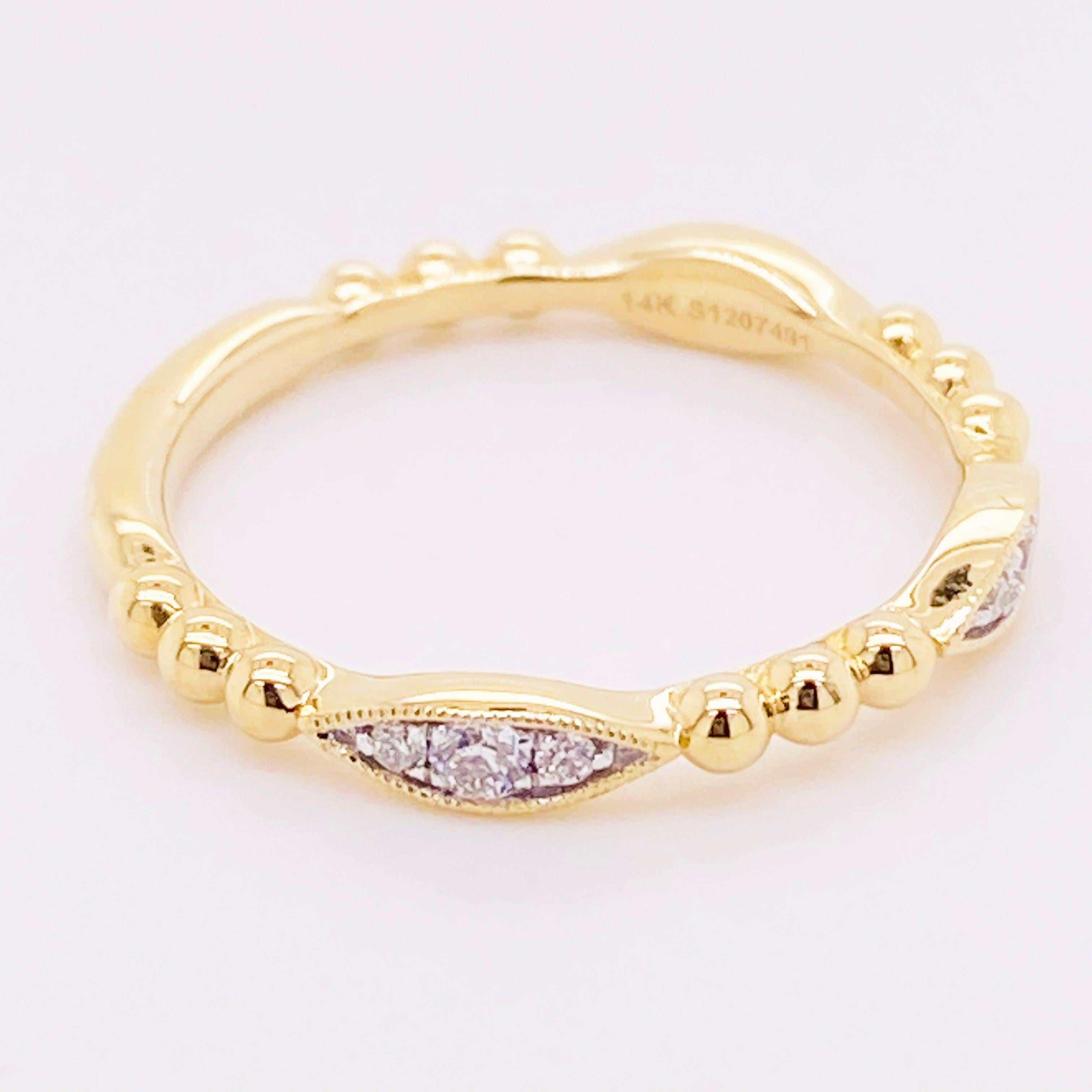 in vendita:  Anello a grappolo con diamanti, fascia in oro 14 carati, LR51693Y45JJ 4