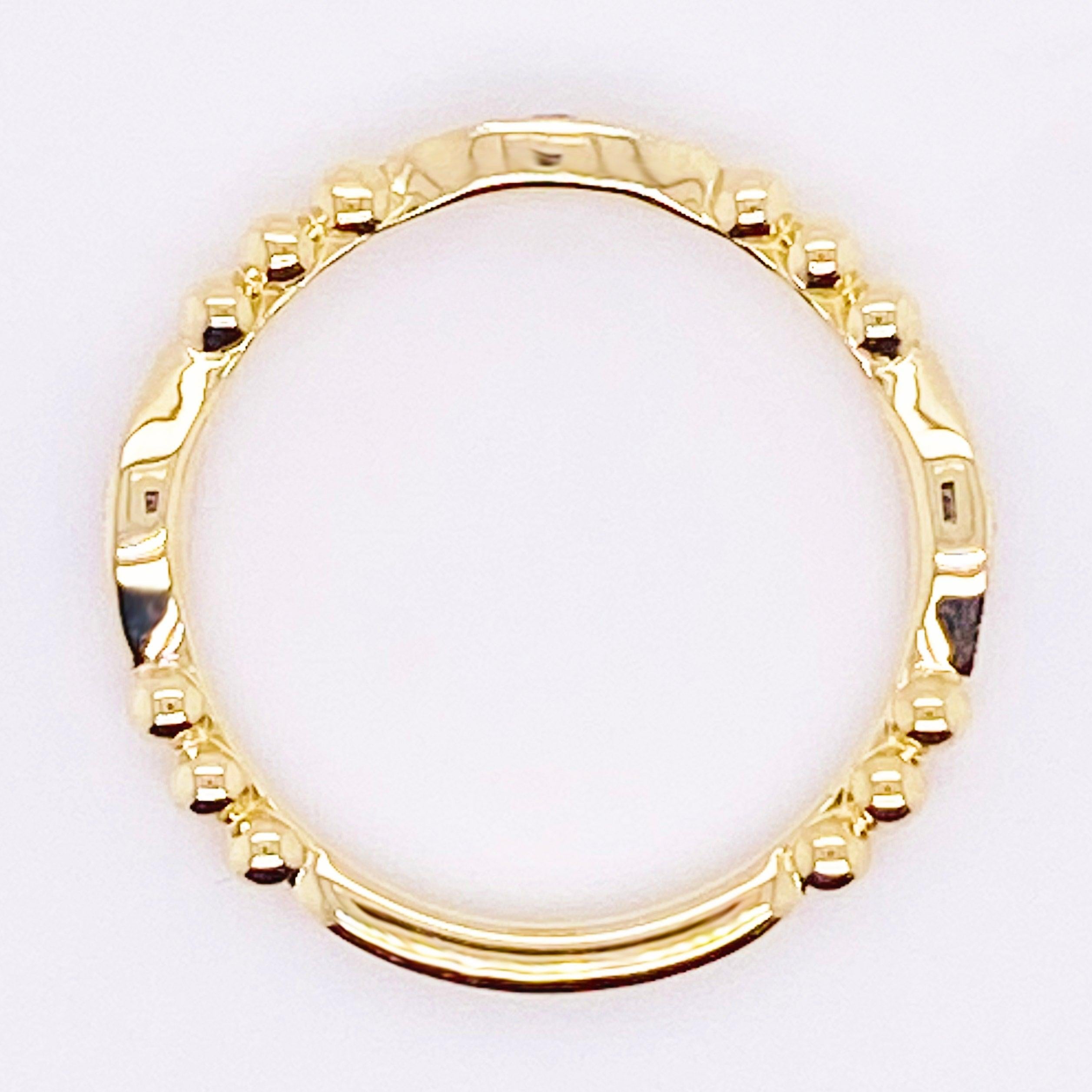 For Sale:  Diamond Cluster Ring, 14 Karat Gold Beaded Marquis Bujukan Band, LR51693Y45JJ 6