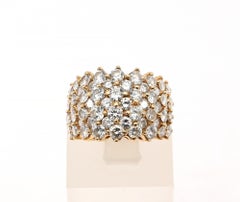 Diamond Cluster Ring