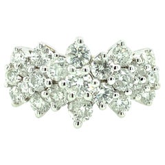 Diamond Cluster Ring