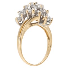 Used Diamond Cluster Ring