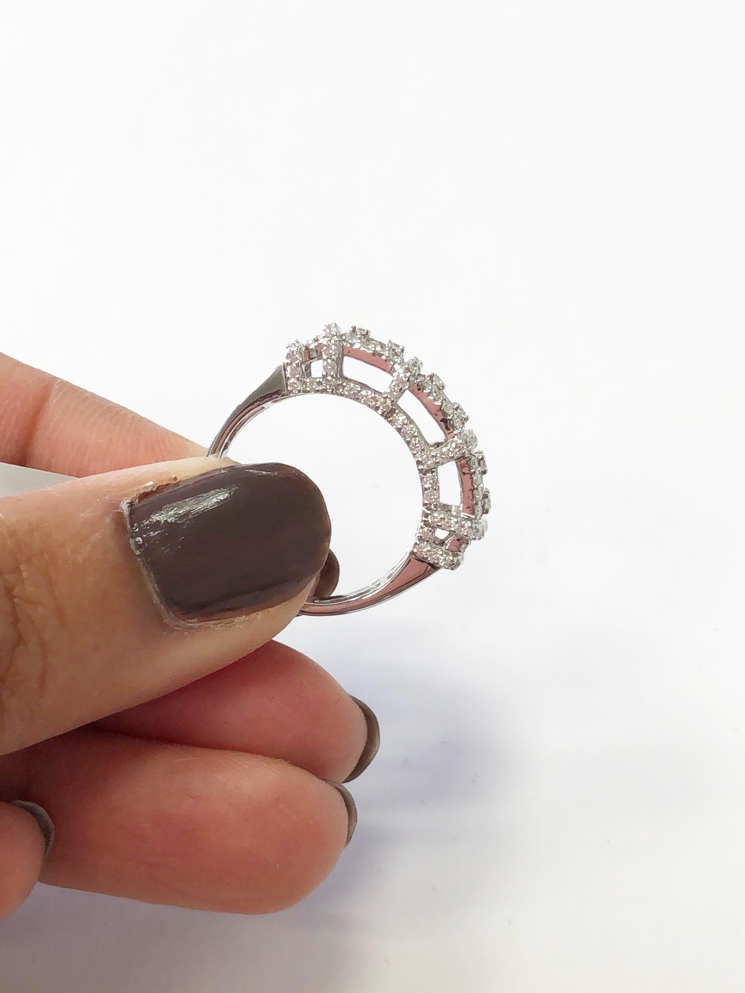 Diamond Cocktail Ring In New Condition In Los Angeles, CA