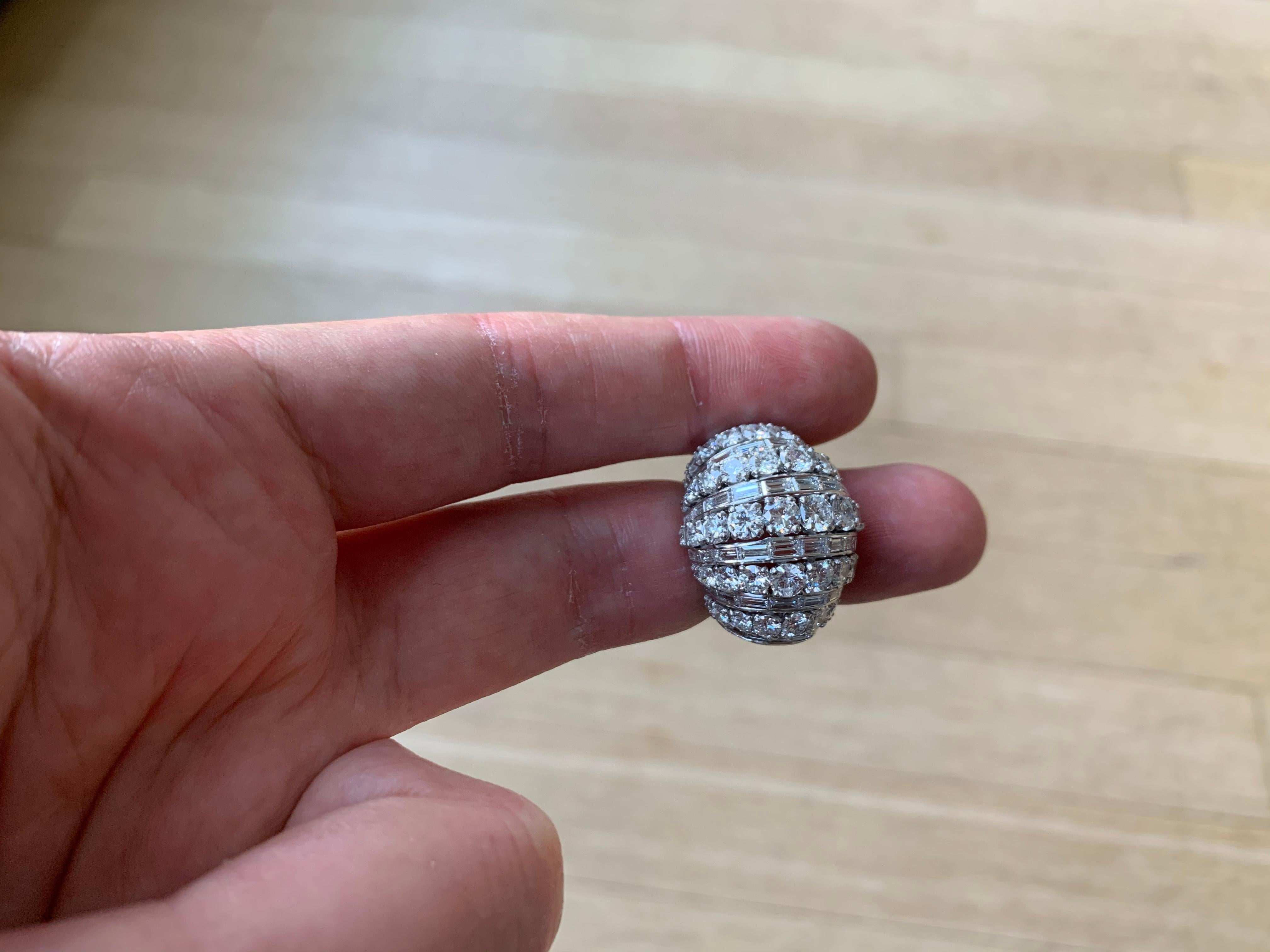 Diamond Cocktail Ring For Sale 1