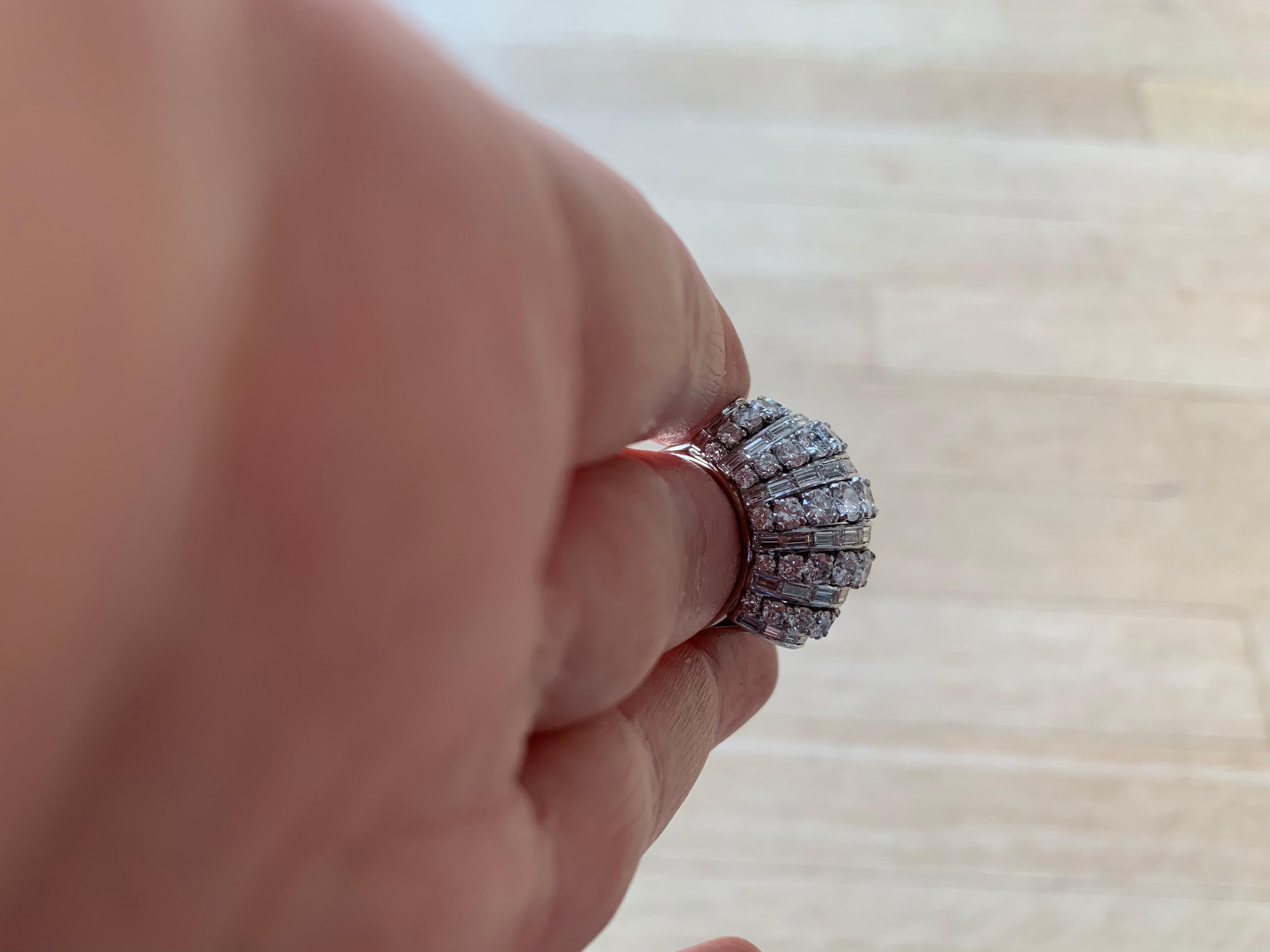 Diamond Cocktail Ring For Sale 2