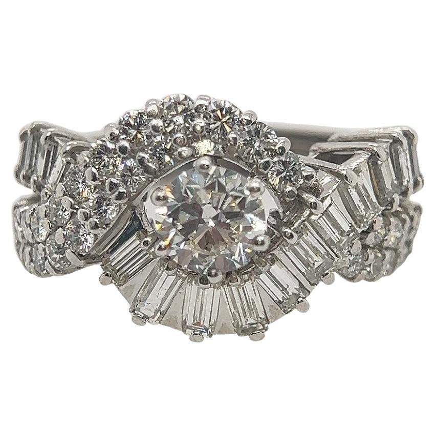 Diamond Cocktail Ring  For Sale