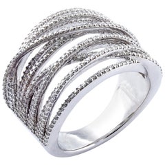 Diamond Cocktail Ring Set in 18 Karat White Gold
VS/G Diamonds
Diamond Cocktail Ring Set in 18 Karat White Gold
VS/G Diamonds