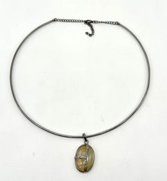 Diamond collarbone Necklace Silver Zoe choker Diamond onyx Diamond Bib Necklace